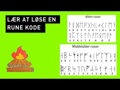 Video: Hvordan Læser Man De ældste Futhark-runer?