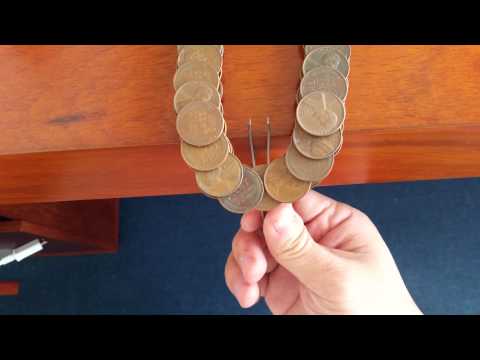 Levitating Coins Magic Trick