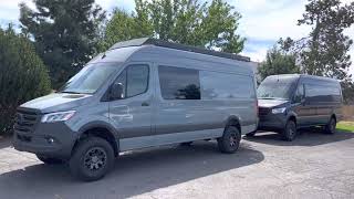 Van Compass stg4.3 on Sprinter 4WD; with 265/70/17 vs 275/70/17