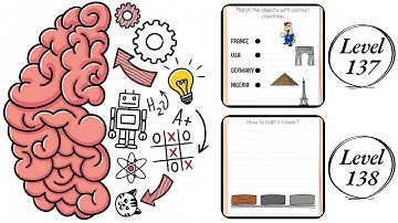 Brain Test : Level 137 , 138 – How to Solve? (Walkthrough)