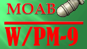 MW3: MOAB With Every Gun- PM-9!!