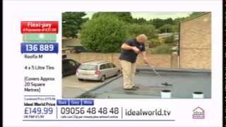 FLAG Paints Roofix M Garage Roof Application Shopping TV Clip