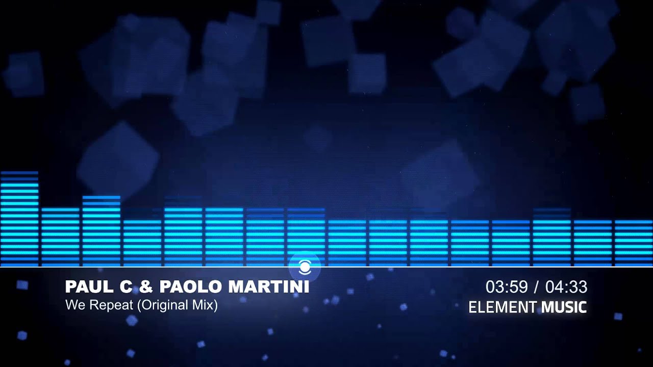 Ver Paul C & Paolo Martini - We Repeat (Original Mix) en YouTube Ver Paul C & Paolo Martini - We Repeat (Original Mix) en YouTube