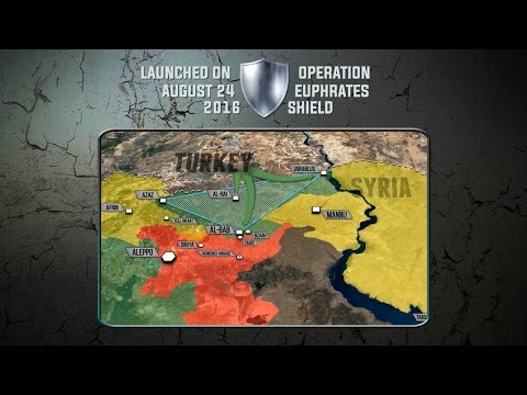 Операция Турции "Щит Евфрата" в Сирии: цели, успехи и итоги. Русский перевод.