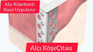 Alçı Köşebenti Uygulaması Alçı Köşe Çitası Nasıl Takılır?