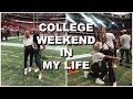 COLLEGE WEEKEND IN MY LIFE: cardinals game & school! | Keaton Milburn