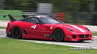 Full hd 1080p video by nm2255: ferrari corse clienti at monza
racetrack! in this you can see lots of 599xx evo evolution action with
start u...