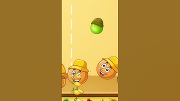 Fruit Merge Wow Drop Interest  #gaming #games