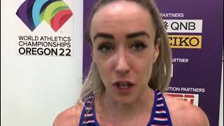 Eilish McColgan on the World Champs 2022 5000m final