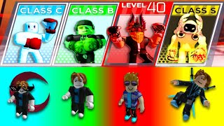 1v1 in every class but WITH DIFFERENT ACCOUNTS (Roblox Boxing League)