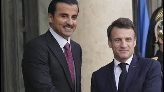 Israël- Hamas : l'émir du Qatar entame une visite d'État en France