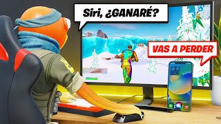 Usé SIRI para GANAR en FORTNITE!