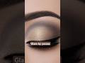 Golden shimmer eyes with a touch of smokey glam #viral #eyemakeup #youtuber #fypシ
