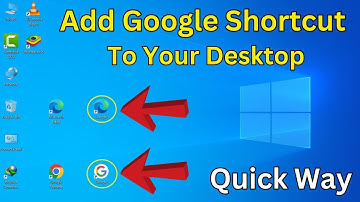 How To Add A Google Shortcut To Your Desktop | Create Google Shortcut On Desktop | Easy Guide