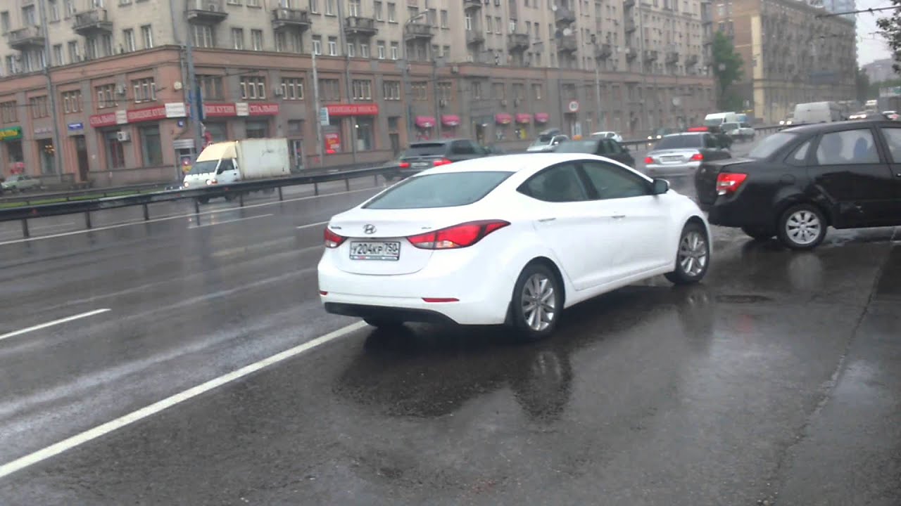 Первое автомобильное дтп