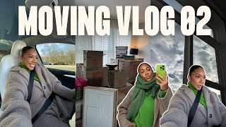 MOVING VLOG 02 📦  | GOD SPOKE!, moving, packing, & more | Faceovermatter