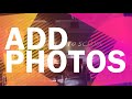 2. iMovie Basics:  Add Photos