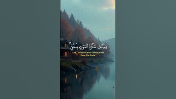 وَلَقَد خَلَقنَا الإِنسانَ وَنَعلَمُ ما تُوَسوِسُ بِهِ نَفسُهُ |تلاوة للقارئ اسلام صبحي