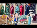 Meesho partywear saree haul 🌈✨♥️|| Affordable saree collection ||​⁠​⁠@akshustyleandtips4