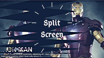 Split  Page Effect On Scroll Using CSS Clip-path | Html CSS & Vanilla JavaScript Tutorial