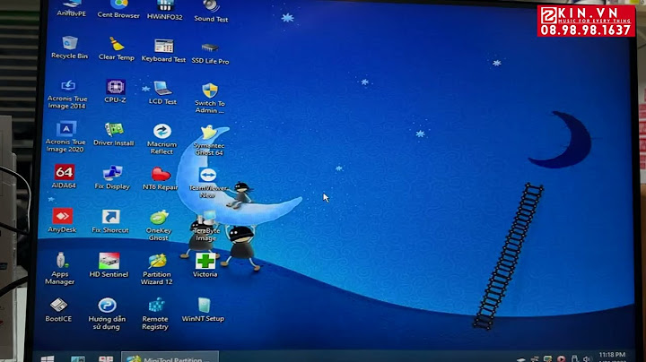 Hướng dẫn ghost máy tính bằng usb boot