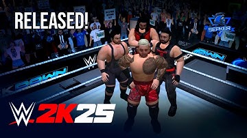 (380 MB) | WR3D 2K25 BY FEDERATION ONLINE RELEASED - ANDROID 15! | NEW ROSTERS, MOVES, AND MORE!