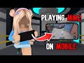 Playing mm2 on mobile for the first time murder mystery 2