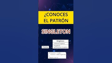 Singleton #shorts #programacion #singleton #patronesdediseño