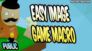 Game Automation Ep. 1 | Easy Image Find Game Macro