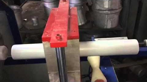 PVC PIPE END CHAMFERING MACHINE BY AIROPOWER MUMBAI