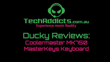 Cooler Mater MasterKeys MK750 Keyboard Review