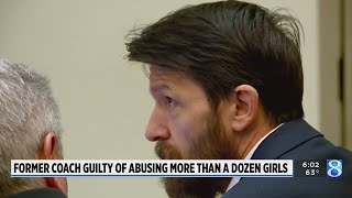 Former coach guilty of abusing more than a dozen girls