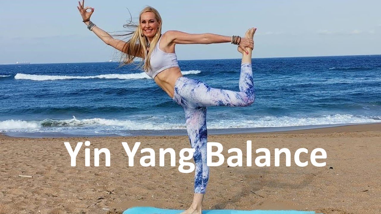 YIN YANG BALANCE - 45 minute yoga class - YouTube