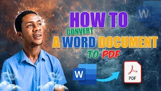 Convert Word to PDF on Phone or PC (Step-by-Step )