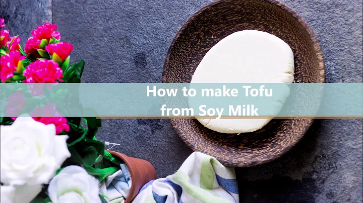 How to make Tofu at home with lime juice (without nigari)