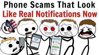 Phone Scams That Look Like Real Notifications Now