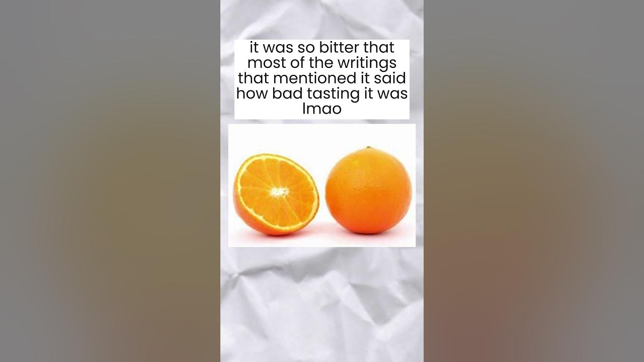 How were Lemons Invented? shorts funny YouTube