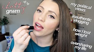 CHATTY GRWM // My Political Views, Oversharing on Social Media, Sephora's Rewards