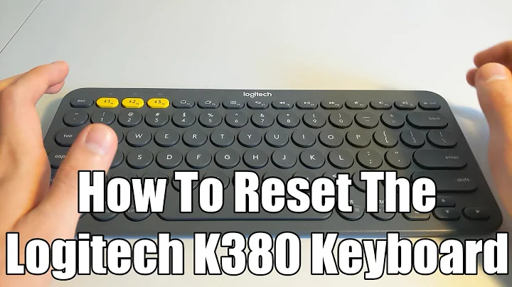How To Reset The Logitech K380 Wireless Bluetooth Keyboard (And Other Logitech Wireless Keyboards)