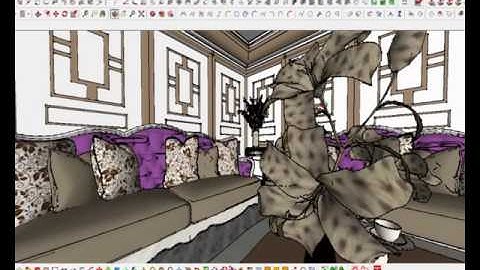#3 | Material Vray 3.4 Sketchup  AND Photoshop edit