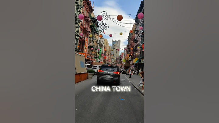 Exploring NYC's 🏮 China Town: #short #newyork #china