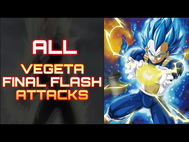 Vegeta's Final Flash vs a row of 1,000,000 Enterprise w/ Shields