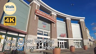 4K60 Walking - Bergen Town Center in Paramus New Jersey