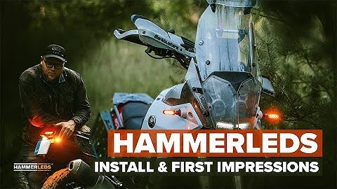 HAMMERLEDS - Tough turn signals for your adventure bike
