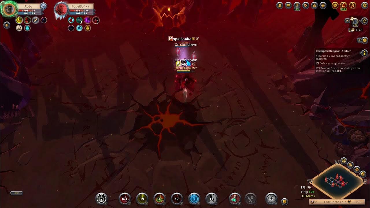 Corruption in the dungeon. Corruption in the dungeon