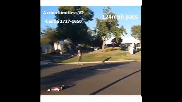 Arrma Limitless V2 speed run