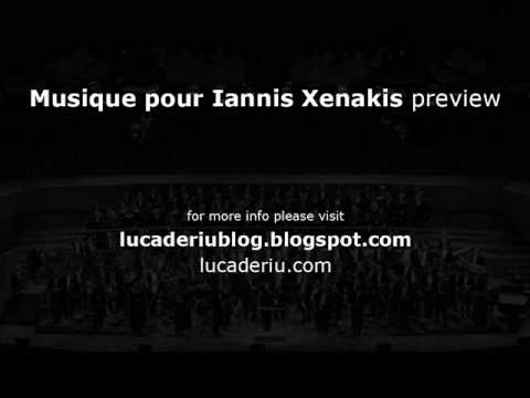 Musique pour Iannis Xenakis | preview part2