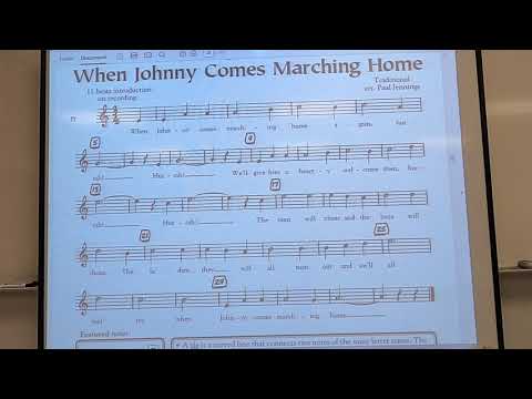 When Johnny Comes Marching Home- Recorder Karate 2 8th Degree Black Belt