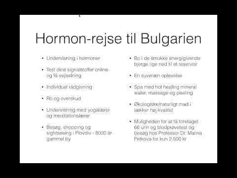 Webinar: Koks i hormonerne