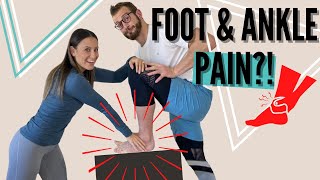 Foot and ankle pain? Learn Why